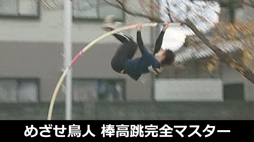 めざせ！鳥人！！棒高跳完全マスター～ポールを効率よく起こすためのABC～