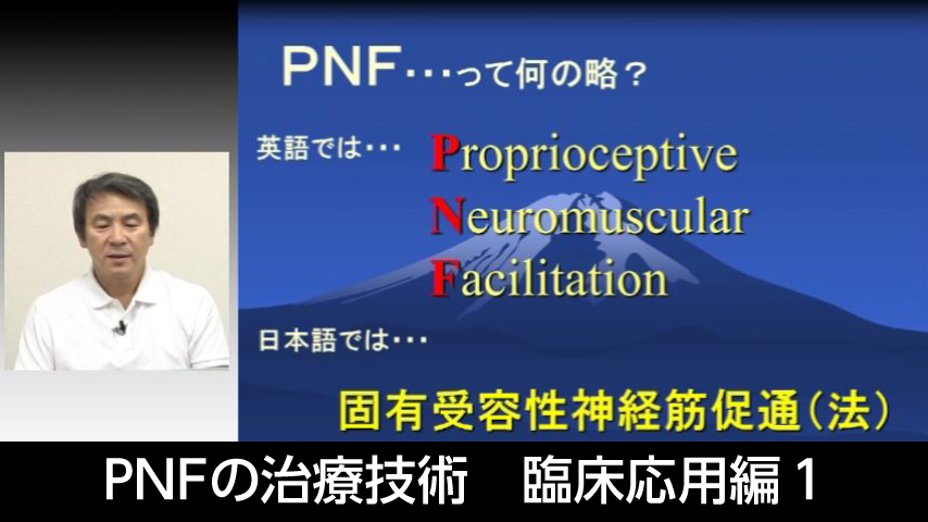 PNFの治療技術：臨床応用編1～ PNFの最新理論と腰痛へのアプローチ ～