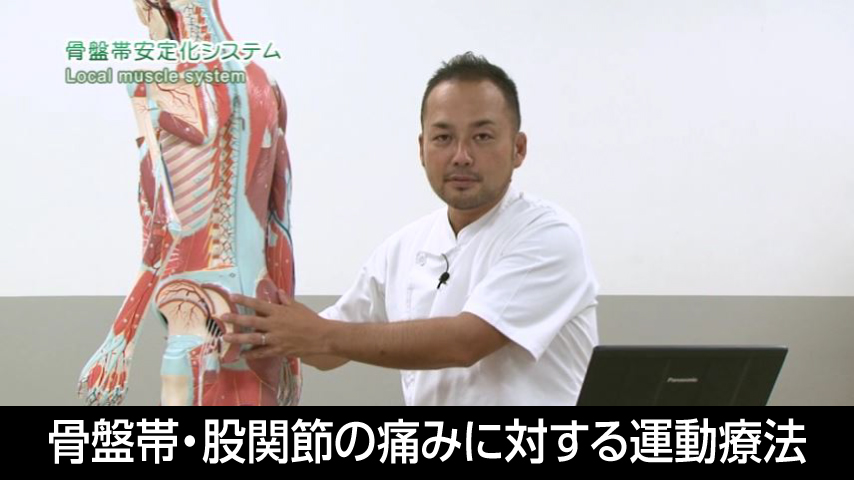 骨盤帯・股関節の痛みに対する運動療法～ 機能解剖学的理解と理学的検査 ・ トレーニングの実際 ～