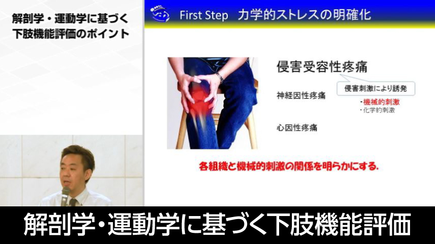 解剖学・運動学に基づく下肢機能評価のポイント